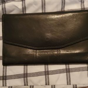 Genuine leather slim wallet